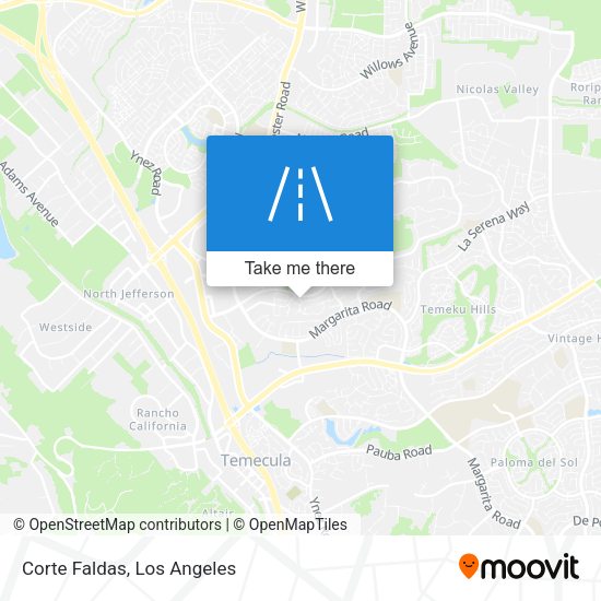 Corte Faldas map