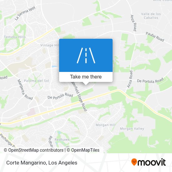 Mapa de Corte Mangarino