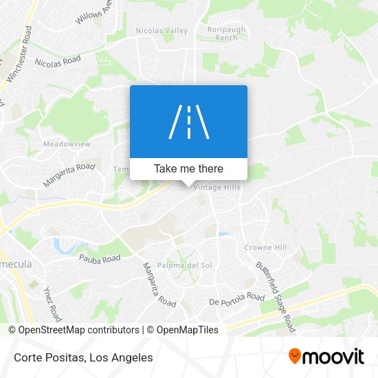 Mapa de Corte Positas