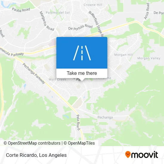 Mapa de Corte Ricardo