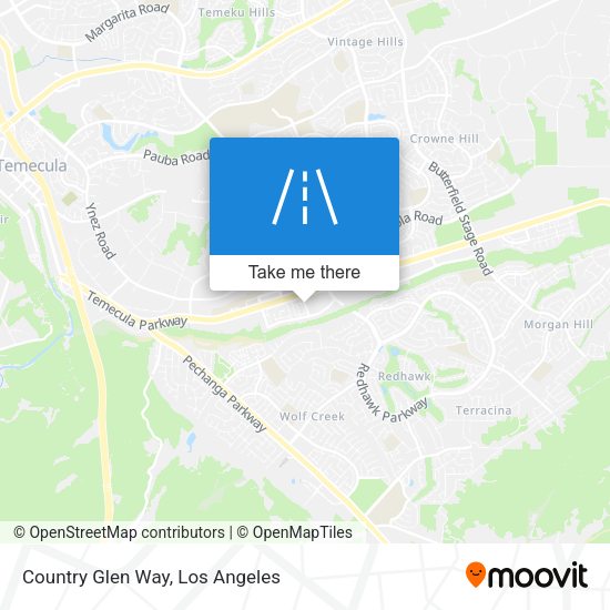 Mapa de Country Glen Way