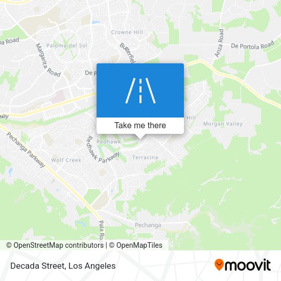 Mapa de Decada Street