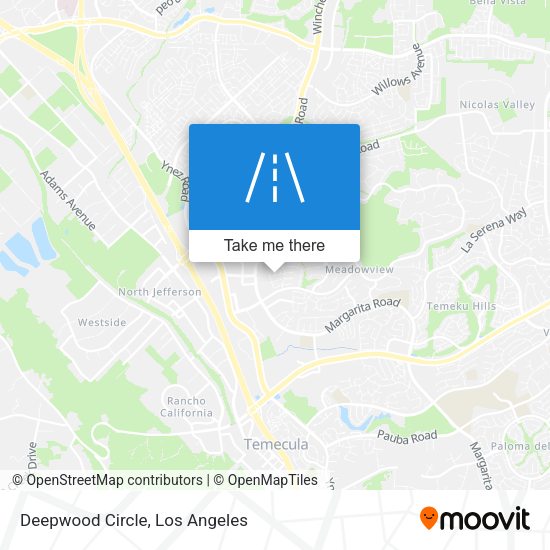 Mapa de Deepwood Circle