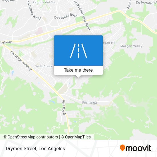 Mapa de Drymen Street