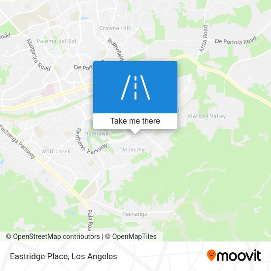 Mapa de Eastridge Place