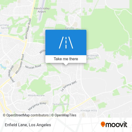 Mapa de Enfield Lane