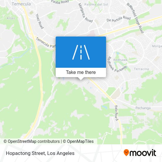Hopactong Street map