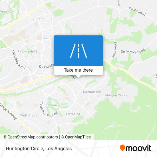 Huntington Circle map