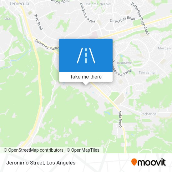 Mapa de Jeronimo Street