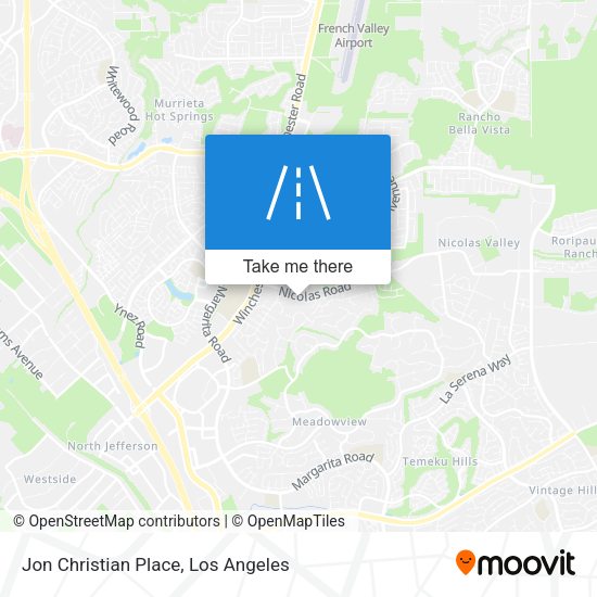 Mapa de Jon Christian Place