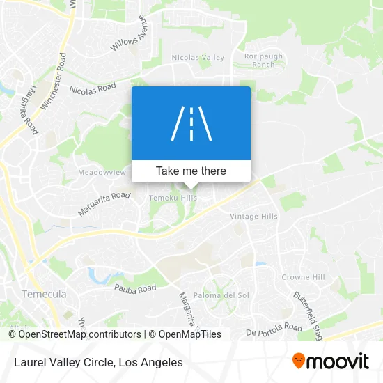 Laurel Valley Circle map