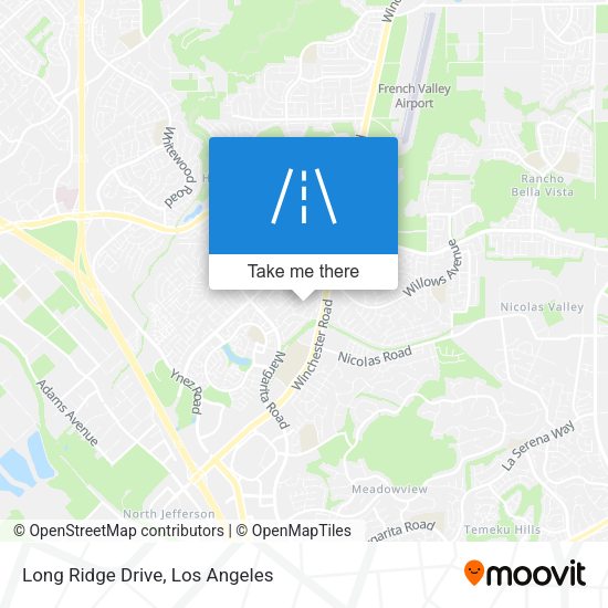 Long Ridge Drive map