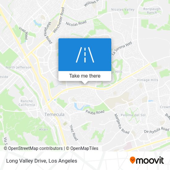 Mapa de Long Valley Drive