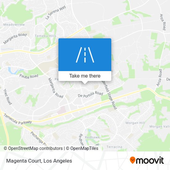 Mapa de Magenta Court