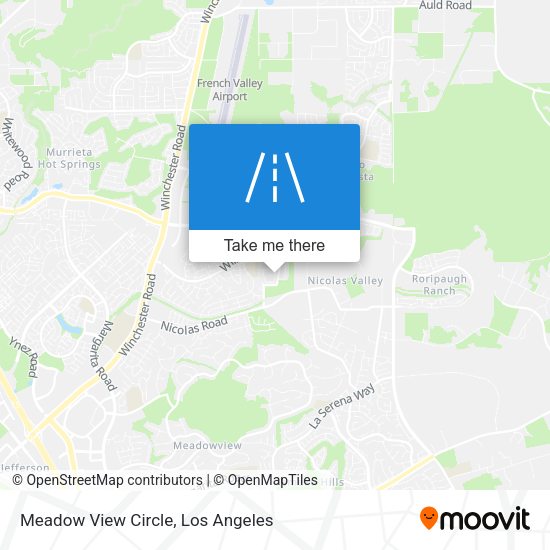 Meadow View Circle map
