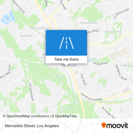 Mapa de Mercedes Street