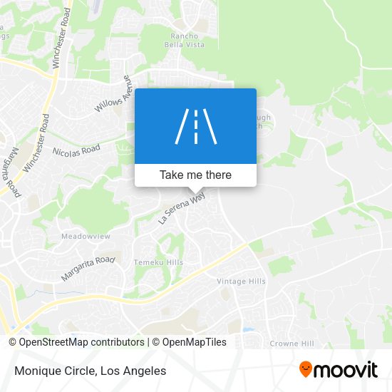 Mapa de Monique Circle