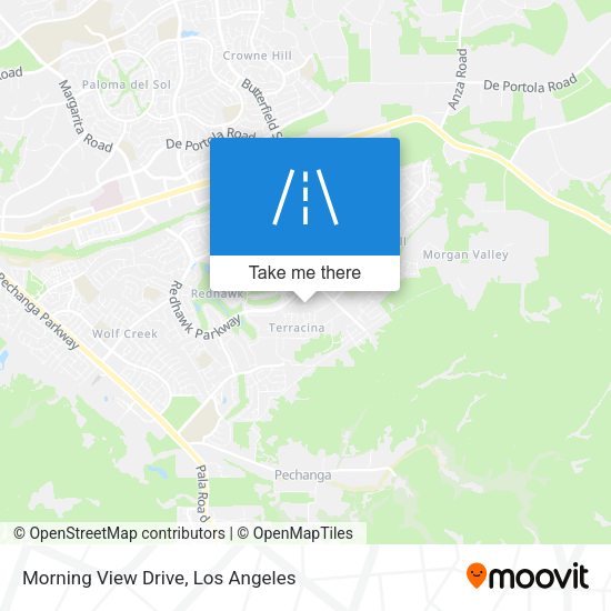 Mapa de Morning View Drive