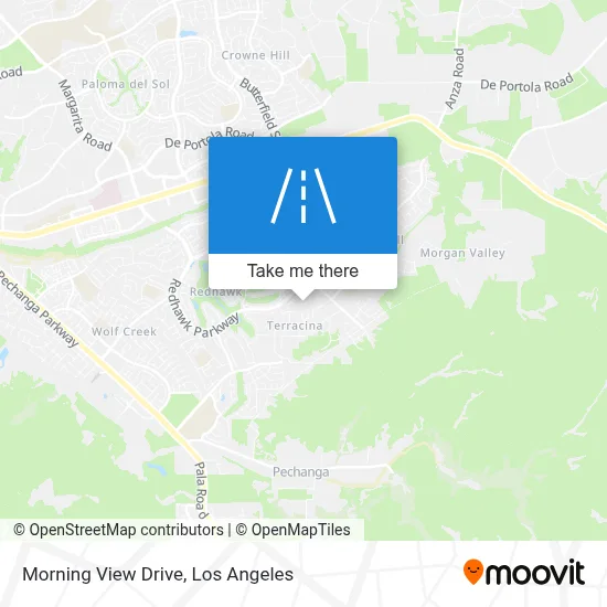 Morning View Drive map