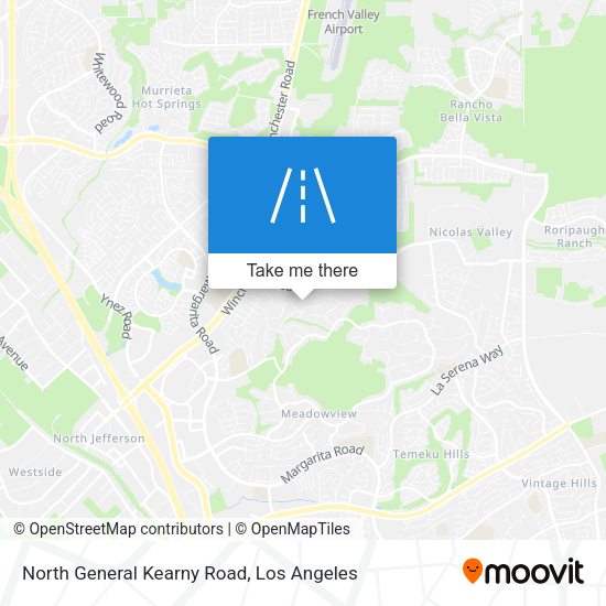 North General Kearny Road map