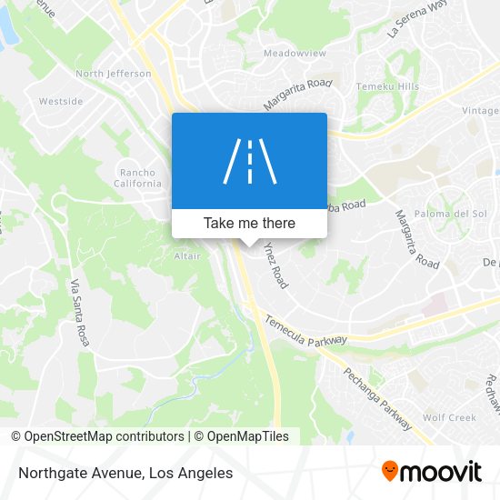 Mapa de Northgate Avenue