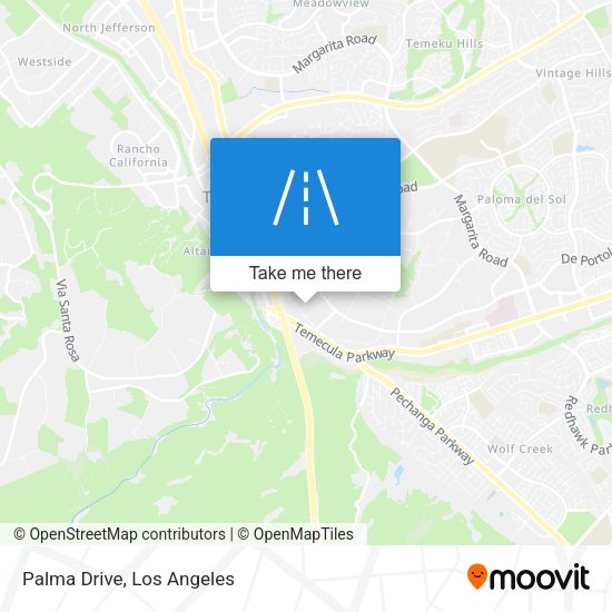 Mapa de Palma Drive