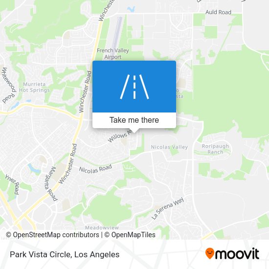 Park Vista Circle map
