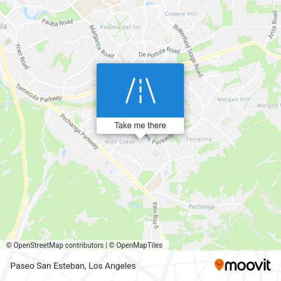 Mapa de Paseo San Esteban