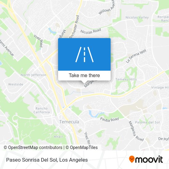 Paseo Sonrisa Del Sol map