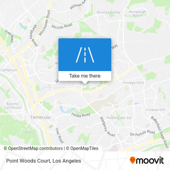 Mapa de Point Woods Court