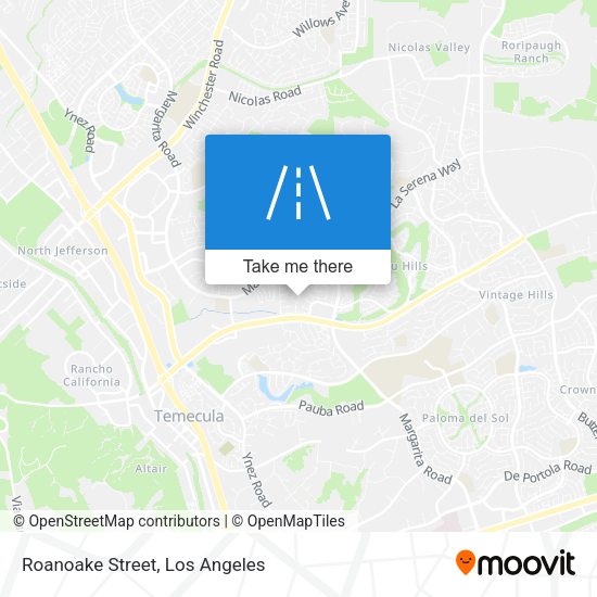 Roanoake Street map