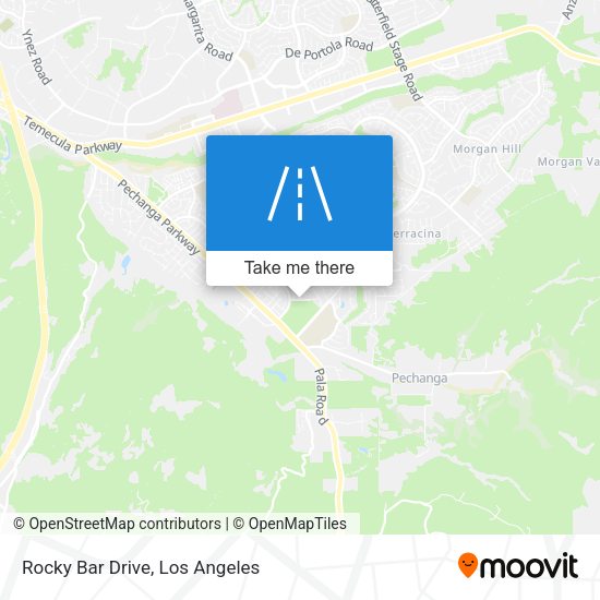 Mapa de Rocky Bar Drive