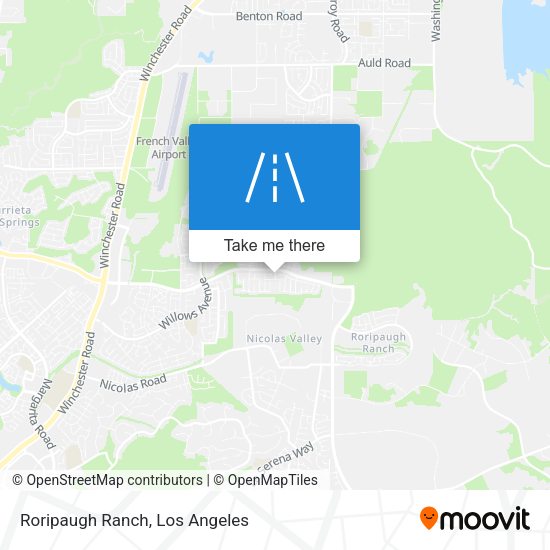 Mapa de Roripaugh Ranch
