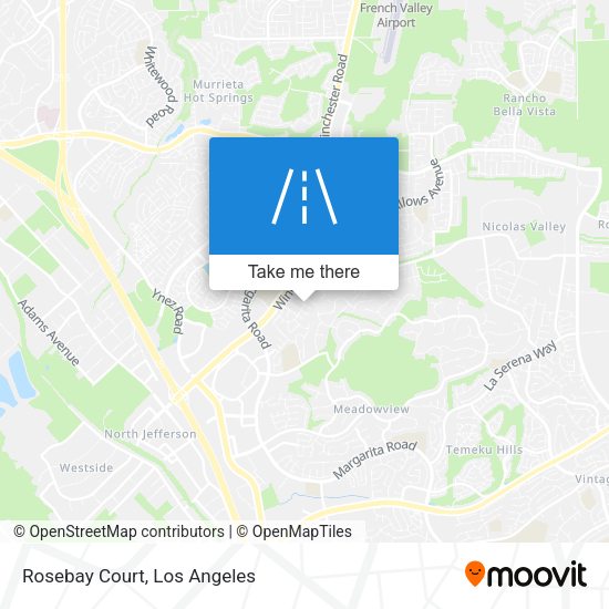 Mapa de Rosebay Court