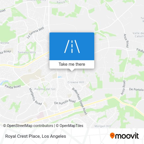 Mapa de Royal Crest Place