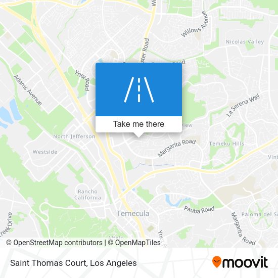Saint Thomas Court map