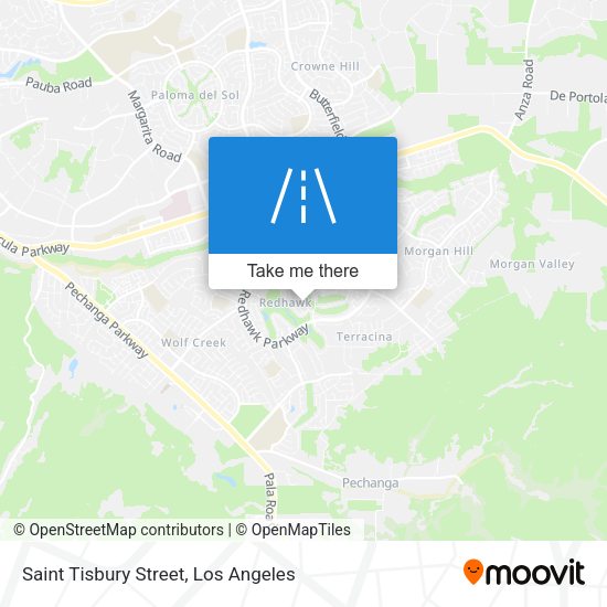 Mapa de Saint Tisbury Street