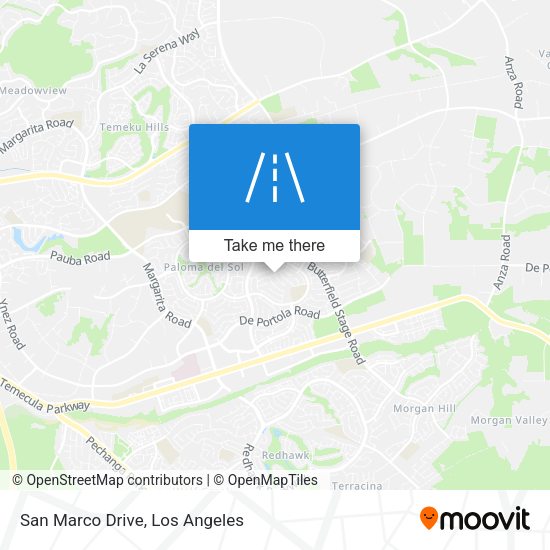 Mapa de San Marco Drive