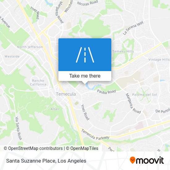 Santa Suzanne Place map