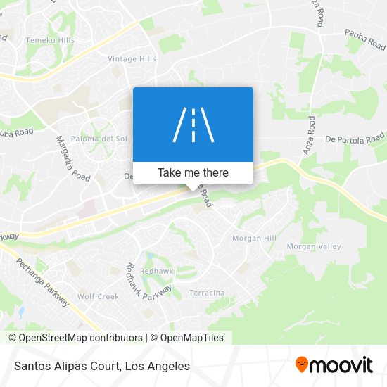 Santos Alipas Court map