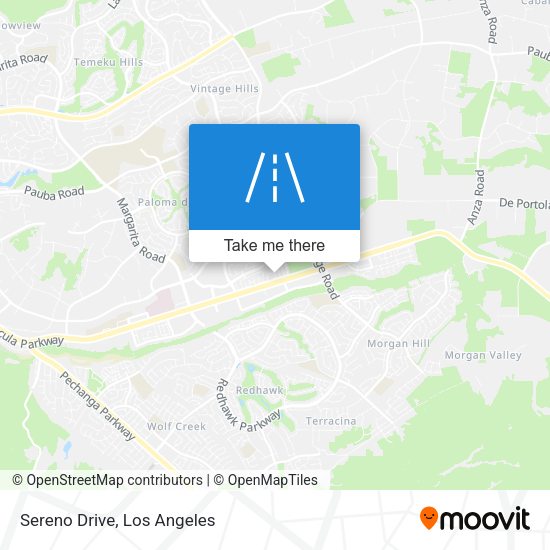 Mapa de Sereno Drive
