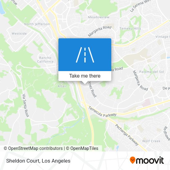 Mapa de Sheldon Court