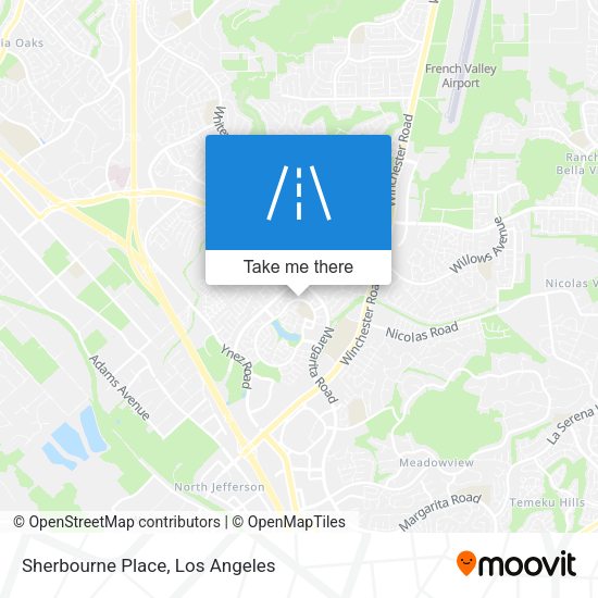 Sherbourne Place map