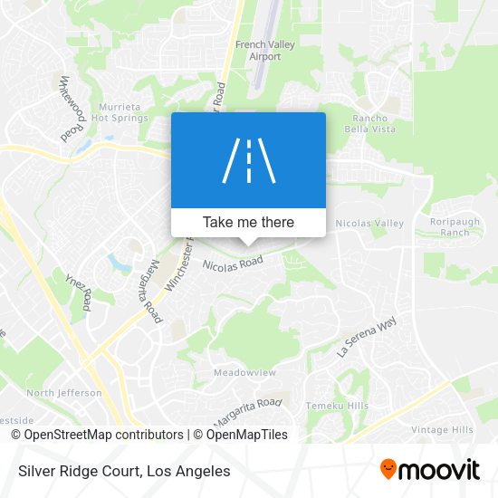 Mapa de Silver Ridge Court