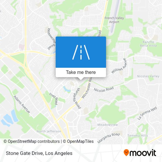 Stone Gate Drive map