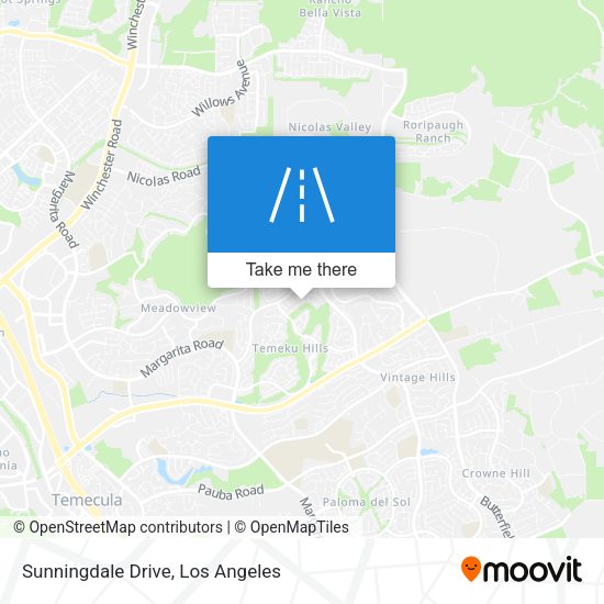 Sunningdale Drive map