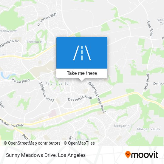 Sunny Meadows Drive map