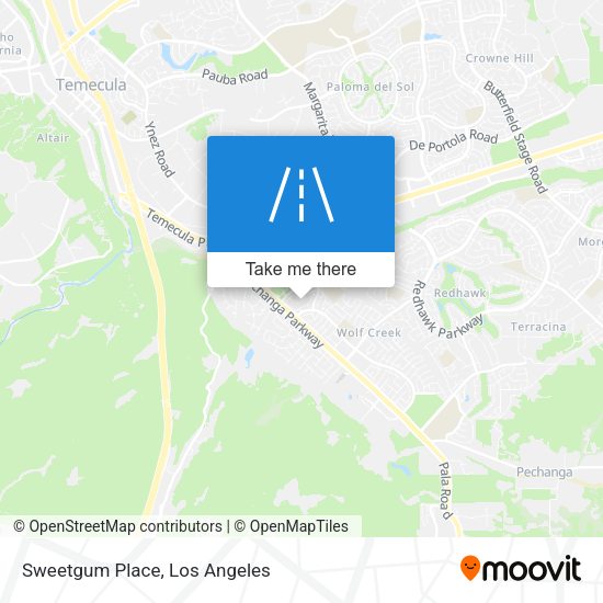 Mapa de Sweetgum Place