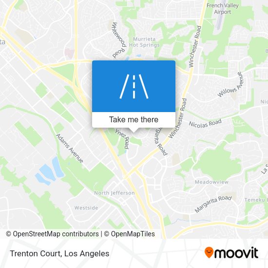 Mapa de Trenton Court