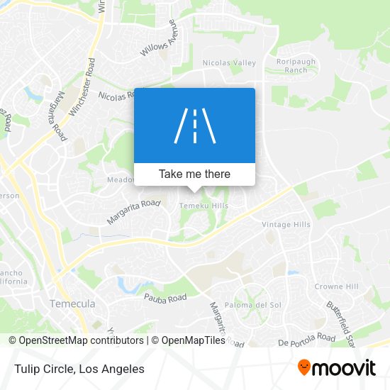 Mapa de Tulip Circle